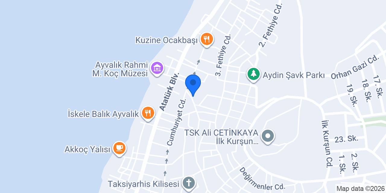 Şefika Hanım Konağı konumu