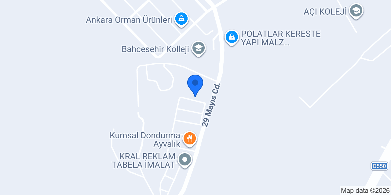 SUNDA ENDÜSTRİYEL ÇAMAŞIR EVİ konumu