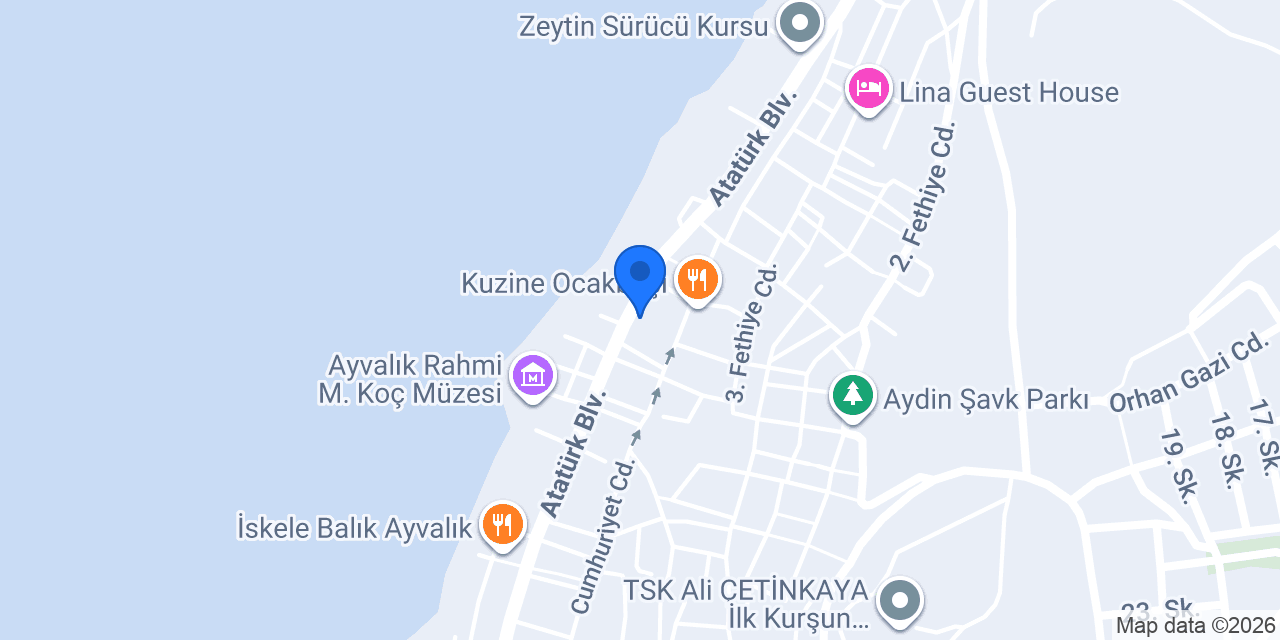 Diş Hekimi Miray Özak konumu