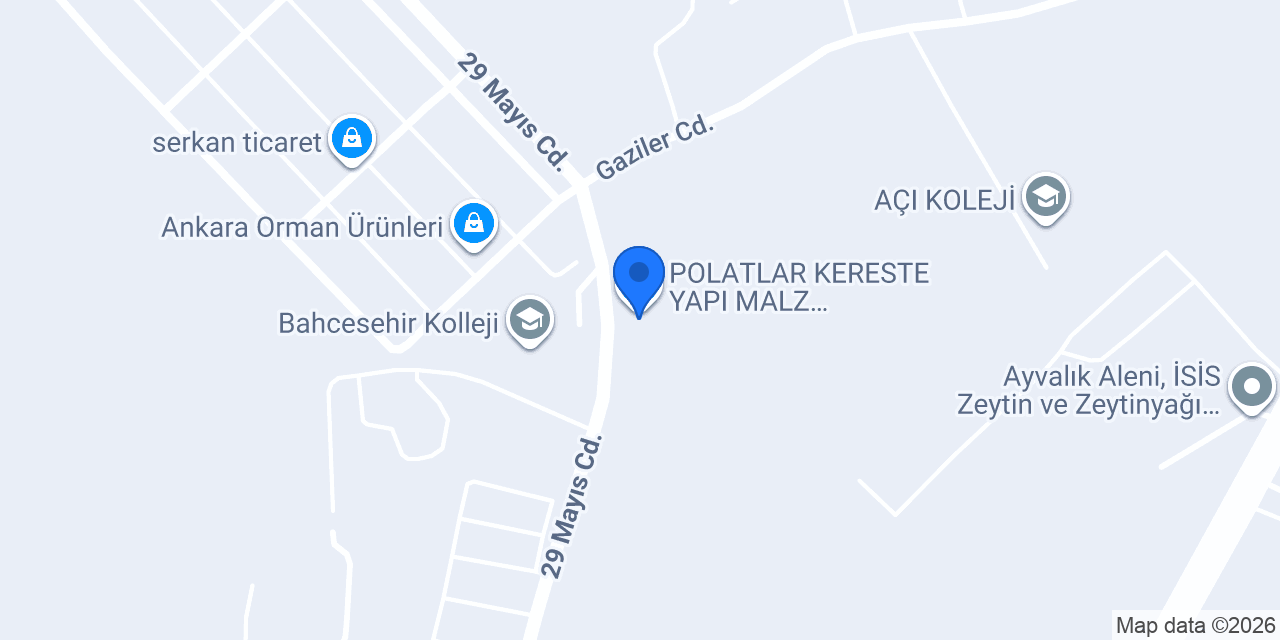 Mapei Ayvalık konumu