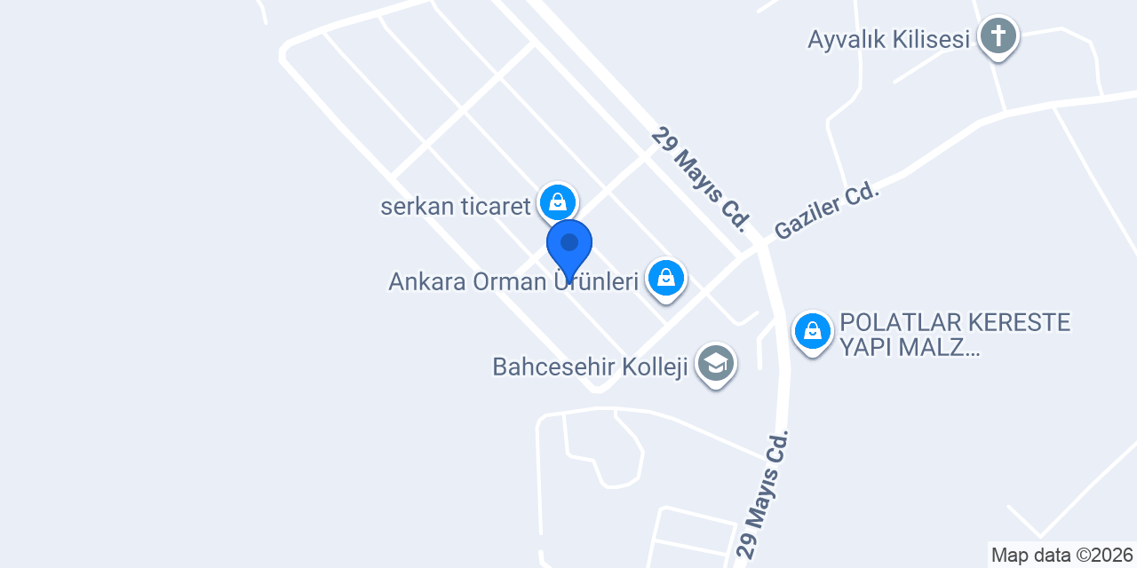Ankara Mobilya konumu