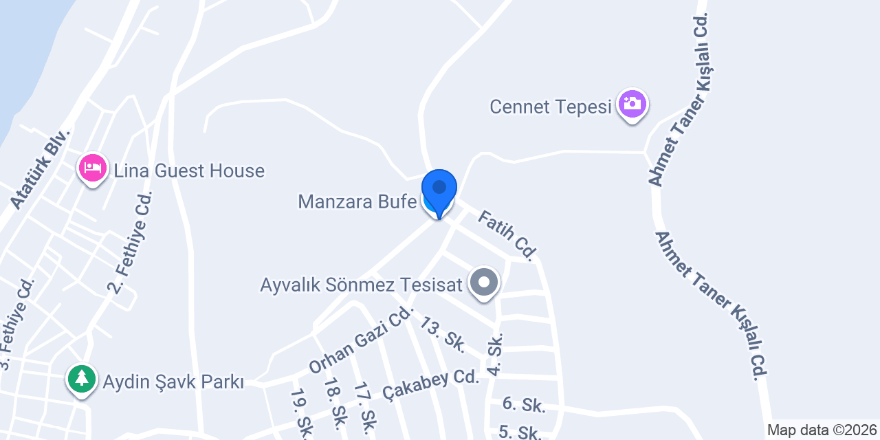Manzara Bufe konumu