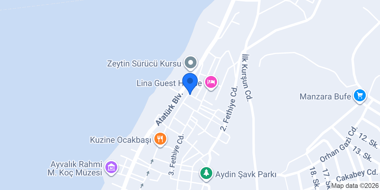Terzi Kafe Gökben konumu