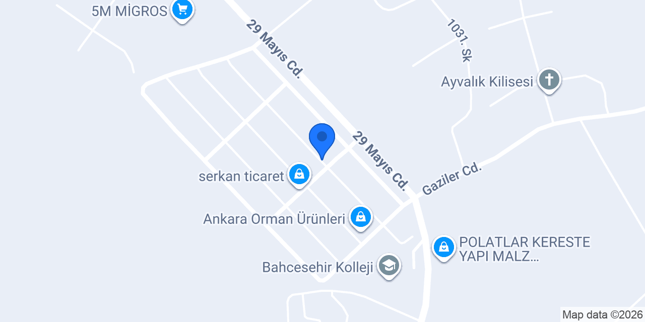 TANK OTO ELEKTRİK konumu
