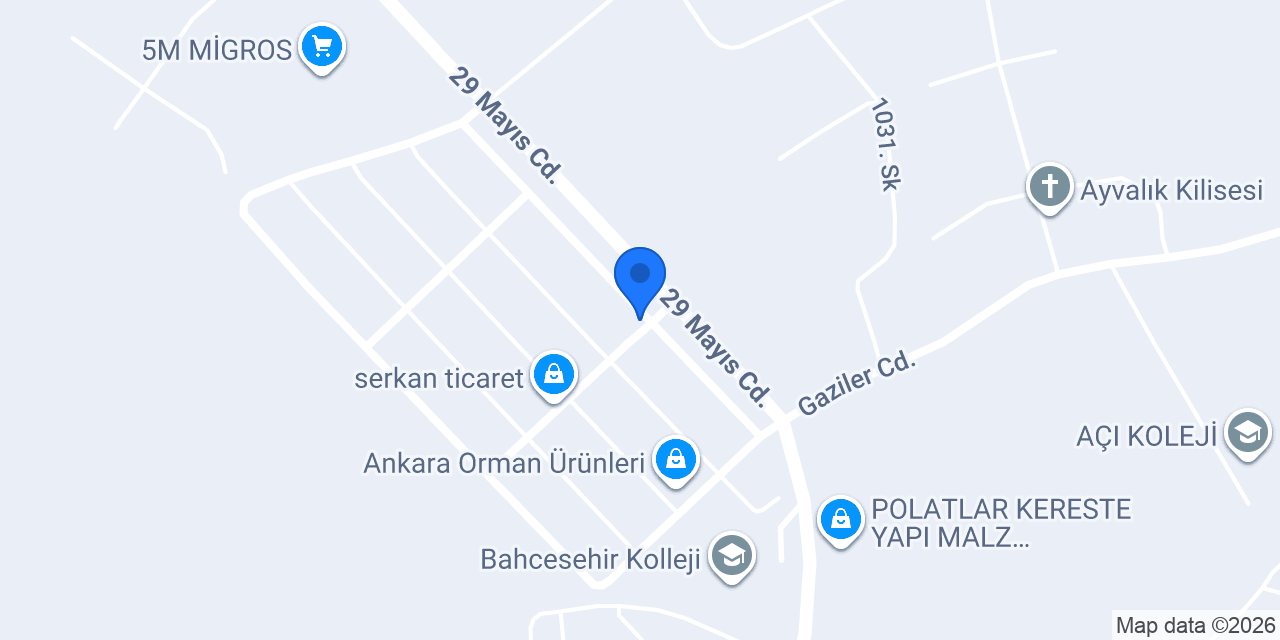 Tuba Egzoz konumu