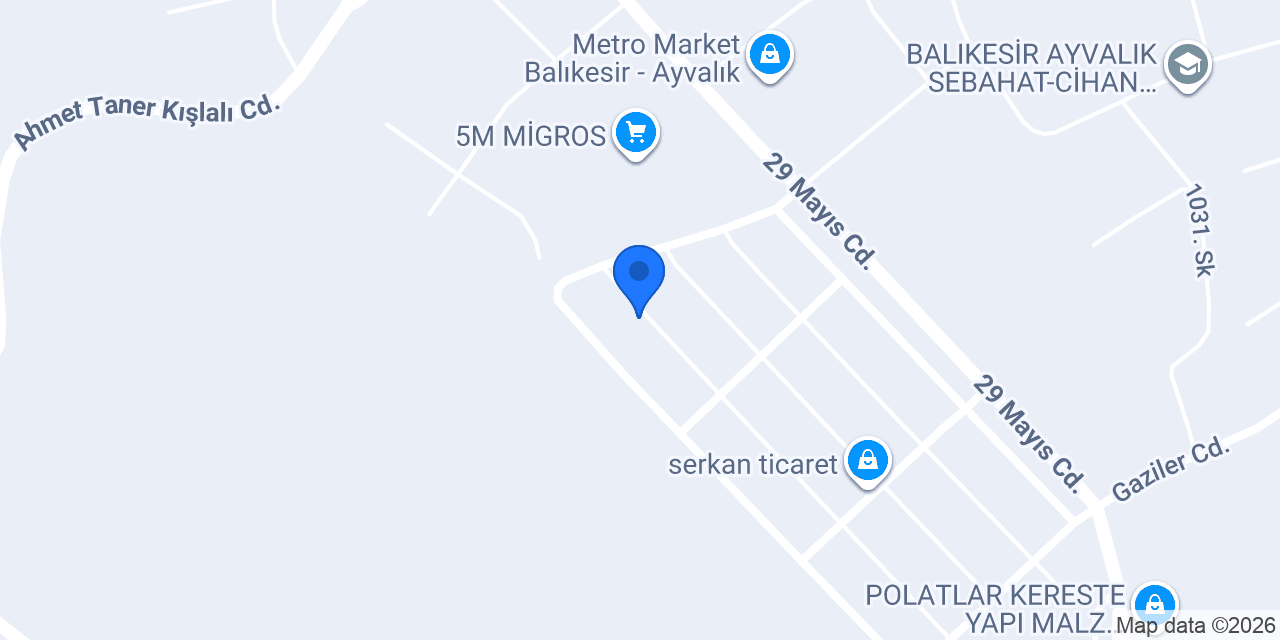 CONTİNENTAL DEMİRBAŞ LASTİK ÇAĞLAR DEMİRBAŞ konumu