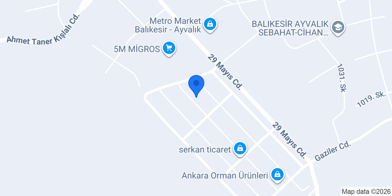 Mechanicar Service Ayvalık konumu