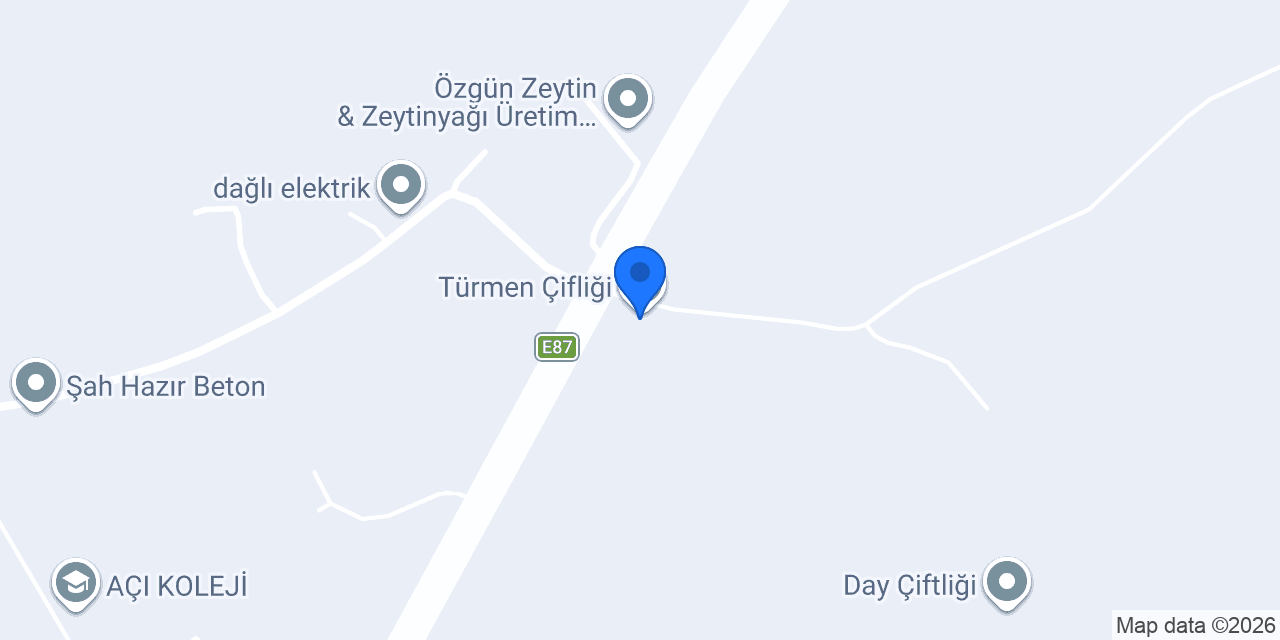 Türmen Çifliği konumu