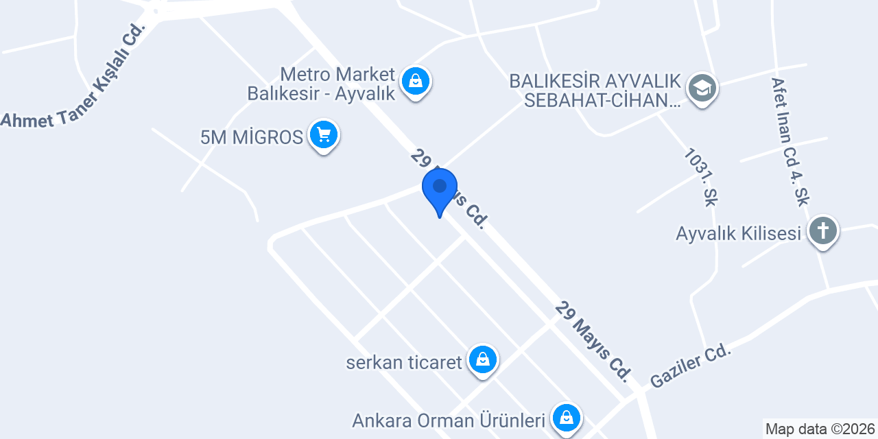 Michelin - Ahmetçik Rot Balans konumu