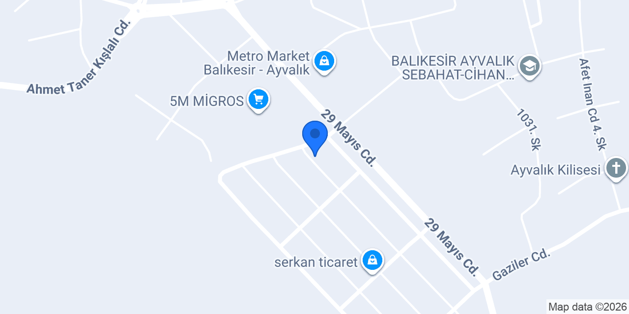 Simge Oto Klima konumu