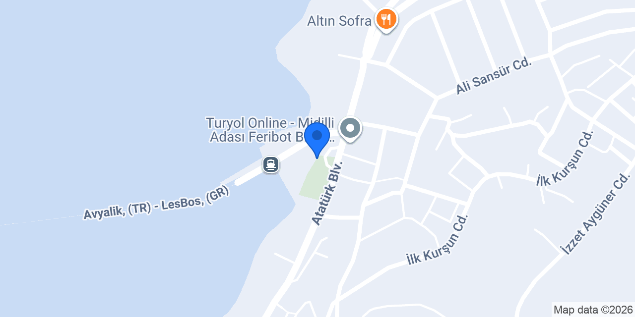 Avis Balıkesir/Ayvalık konumu