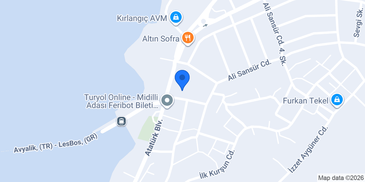 Tuğba Elektrik Aydınlatma konumu