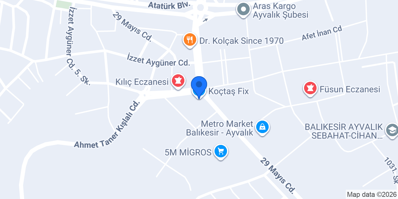 Koçtaş Fix konumu