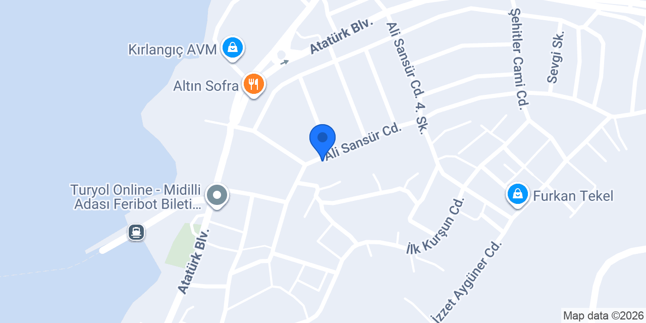 özlemin pastaları konumu