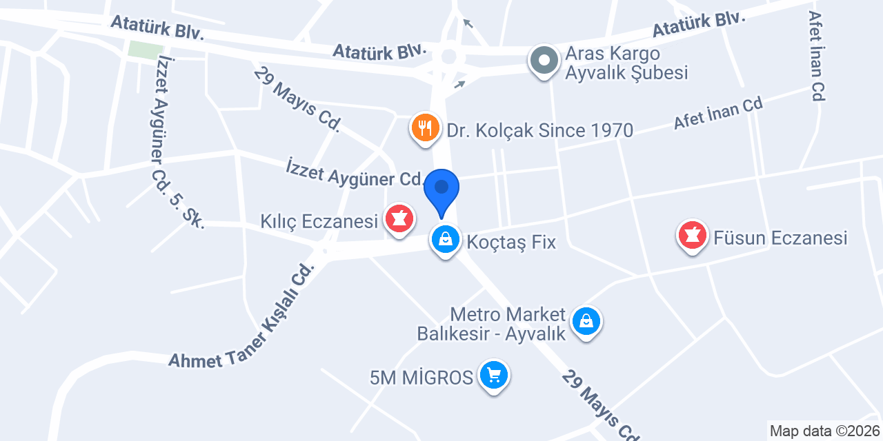 Sağıroğlu Hukuk Bürosu konumu