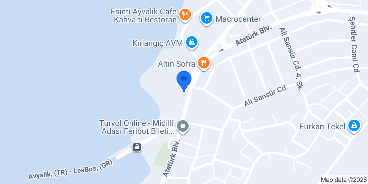 Karalı Büfe konumu