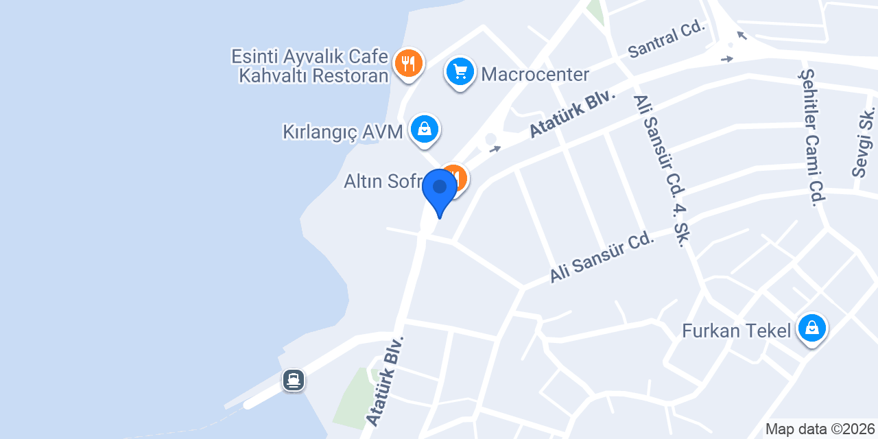 Ayvalık Elektrik konumu