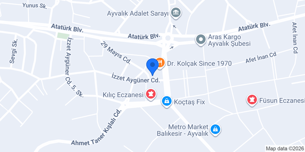 Uzm. Dr. Şükran Mansuroğlu konumu