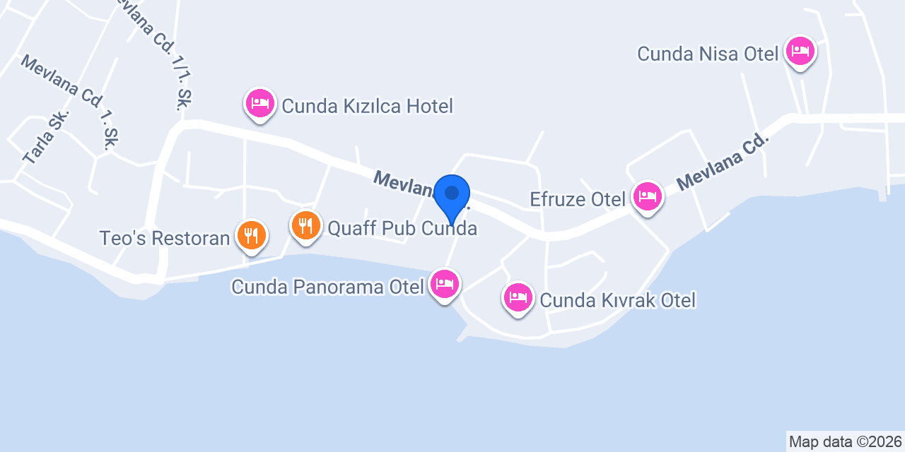 Cunda Villa Anka konumu