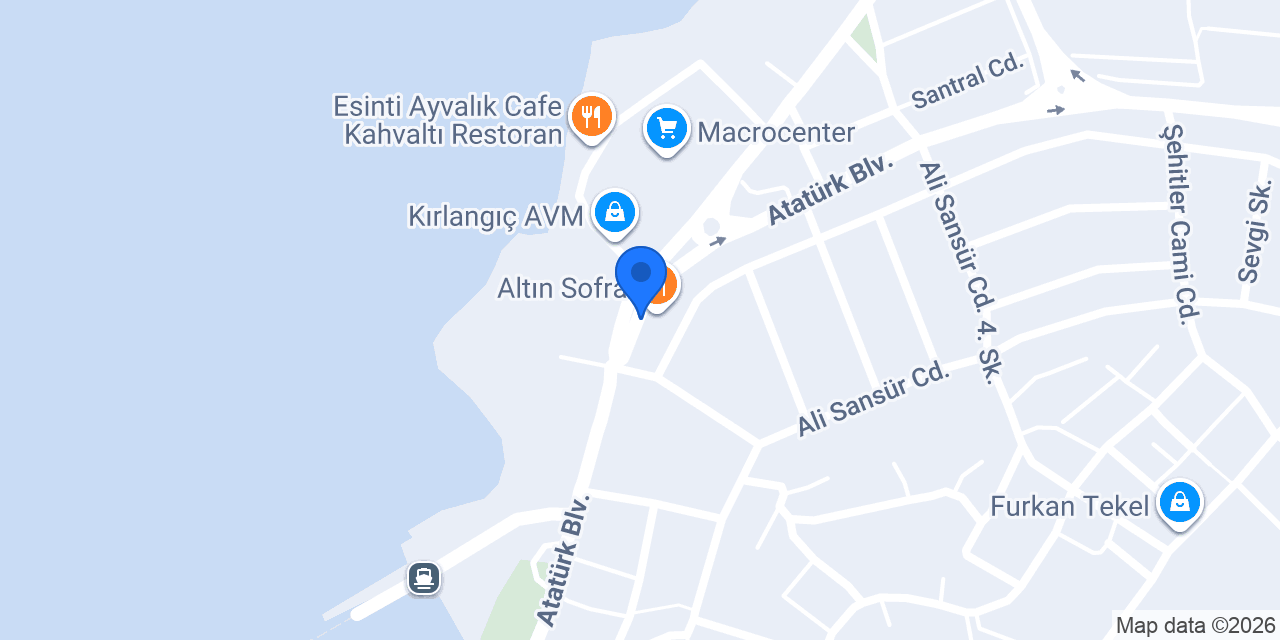 Ayvalık Bosch konumu