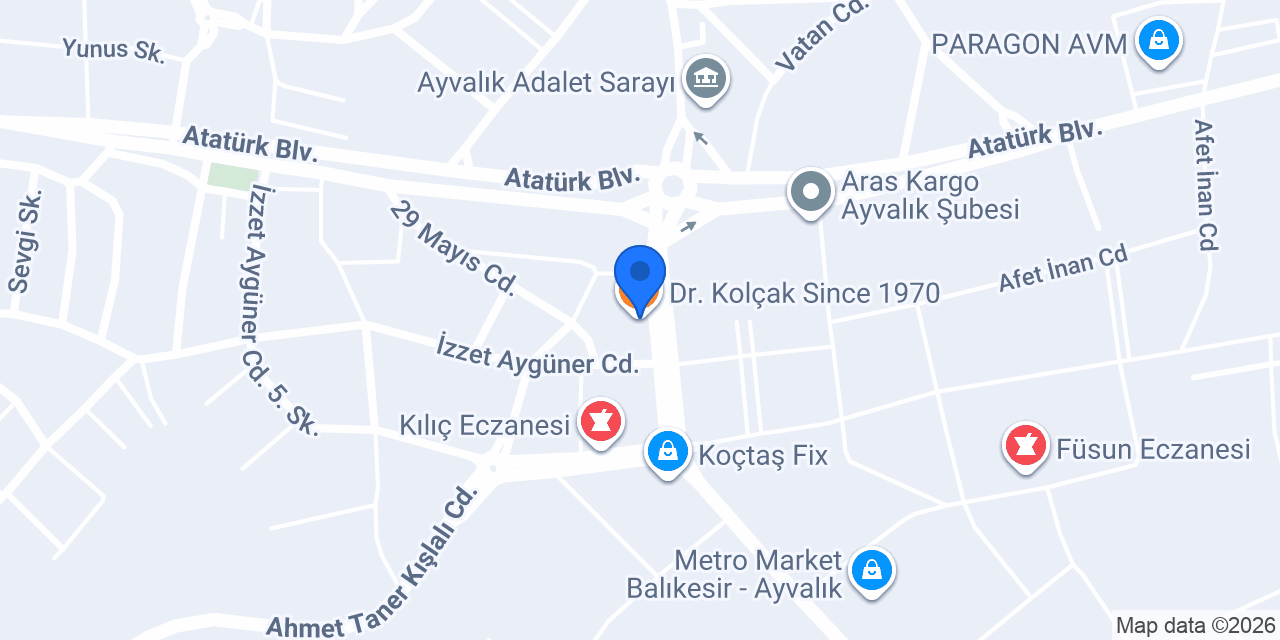 Dr. Kolçak Since 1970 konumu
