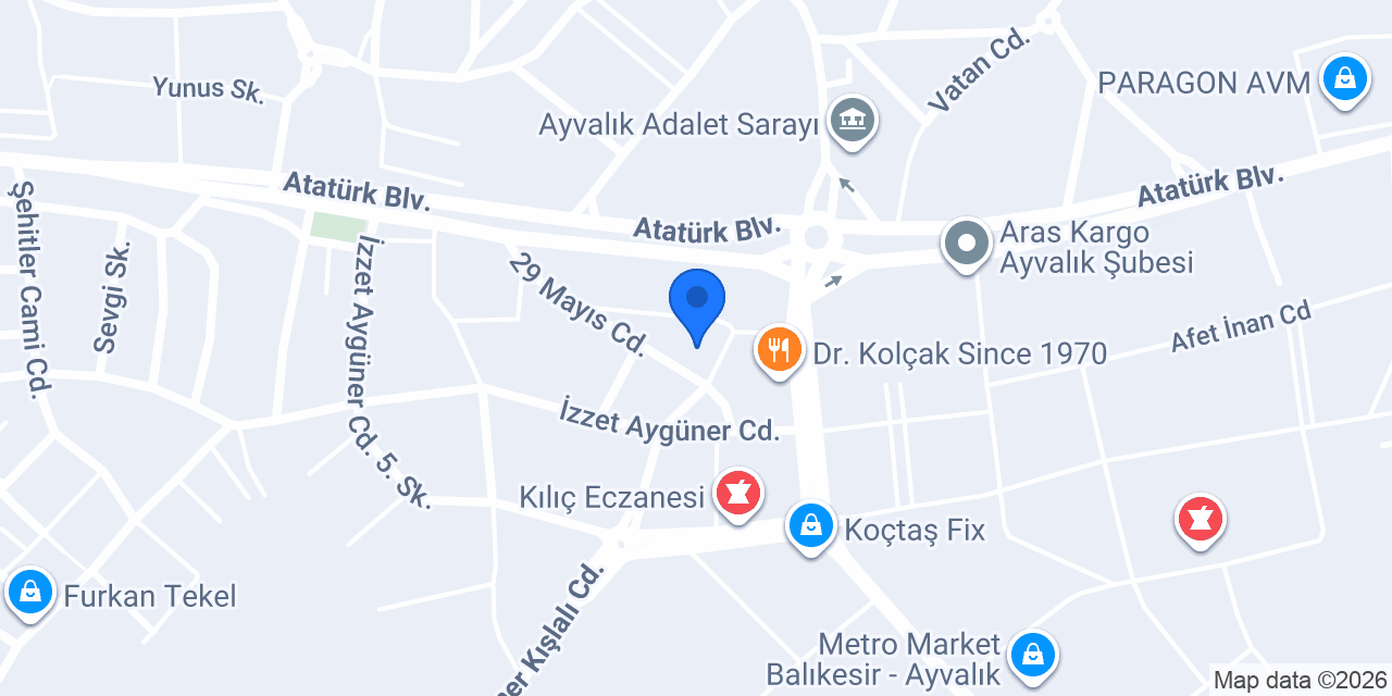 Diyetisyen Pelinsu Oğuz konumu