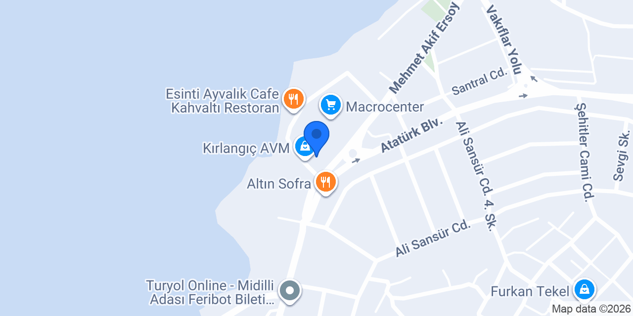 Ayvalık TAKSİ konumu