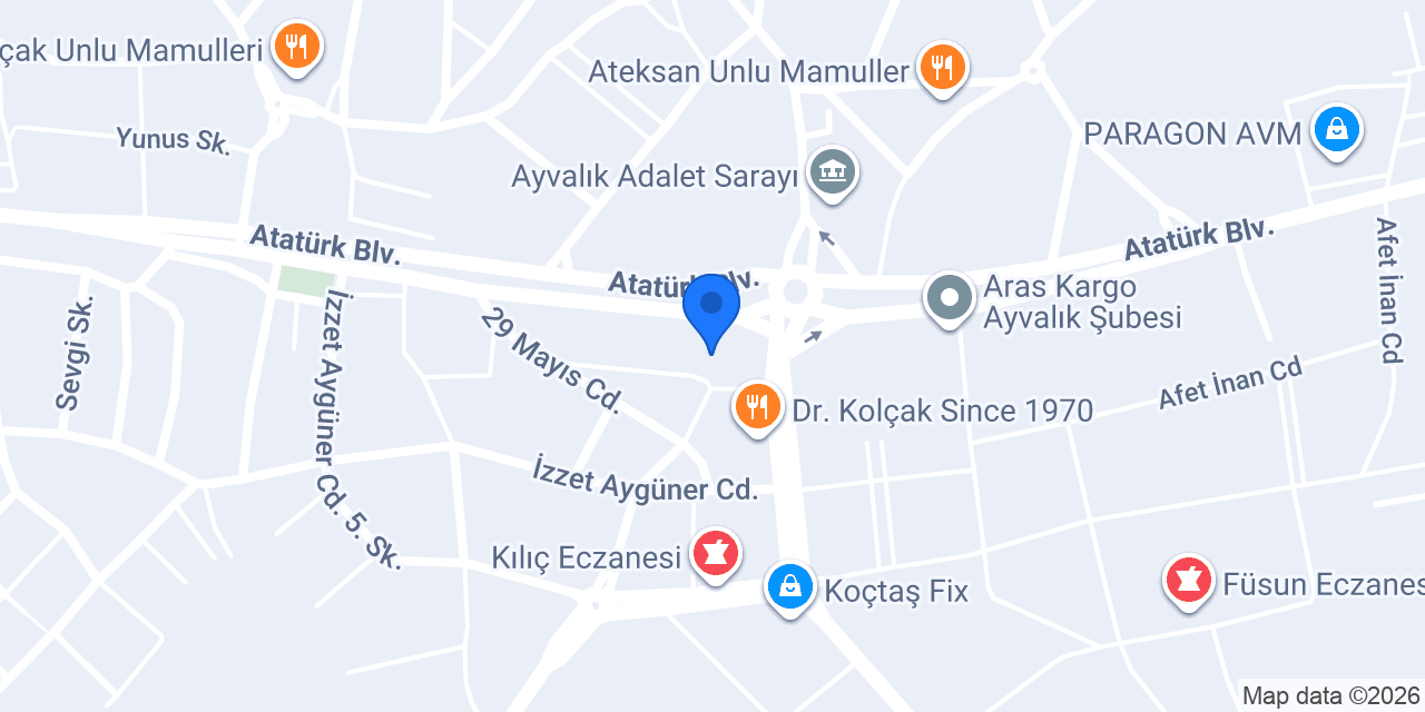 Yılmaz Mobilya konumu