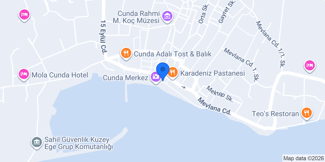 Cunda-Ayvalık Balıkçısı Kerem konumu