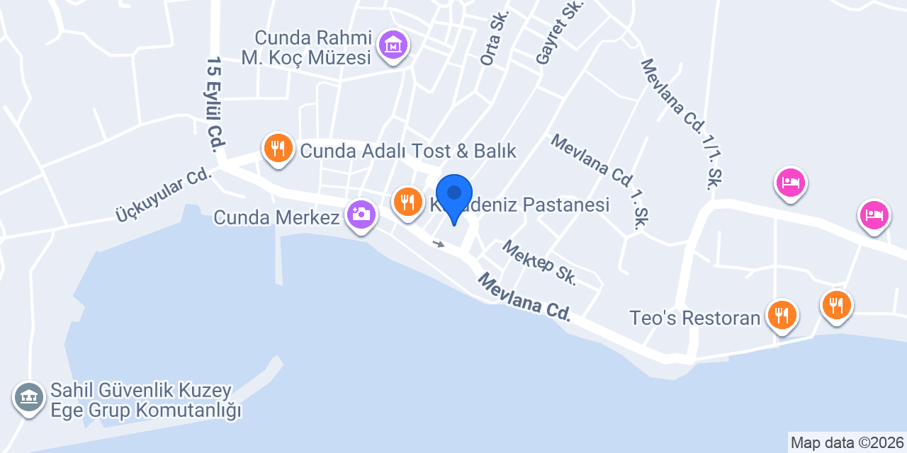 Cunda Adab Çorbacı konumu