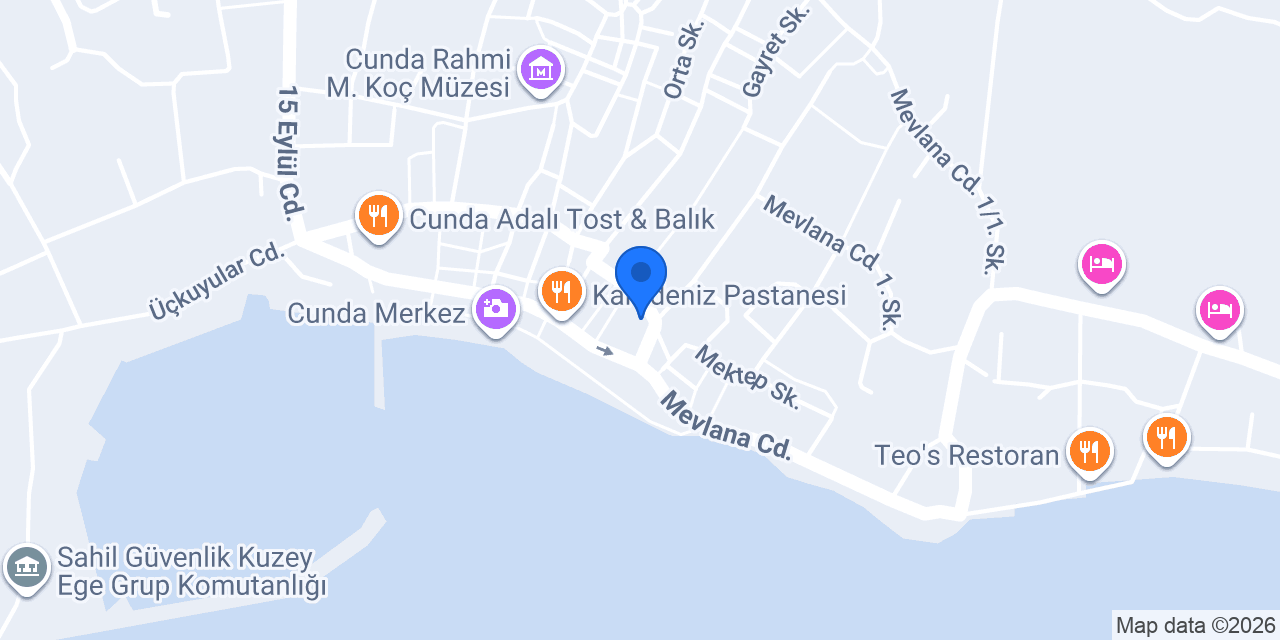 Cunda Se7en Local Pub konumu