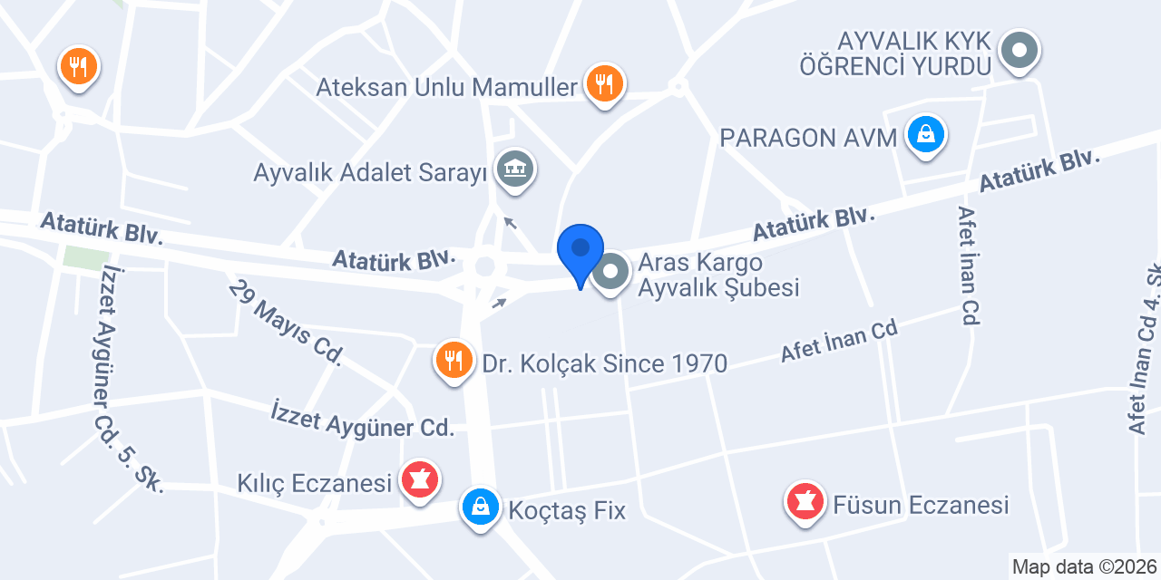 Ayvalik Tostu Nerde Yenir (Mesut Büfe) konumu