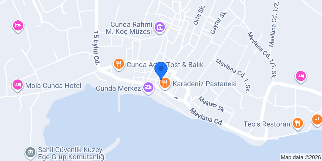 Floki Cunda konumu