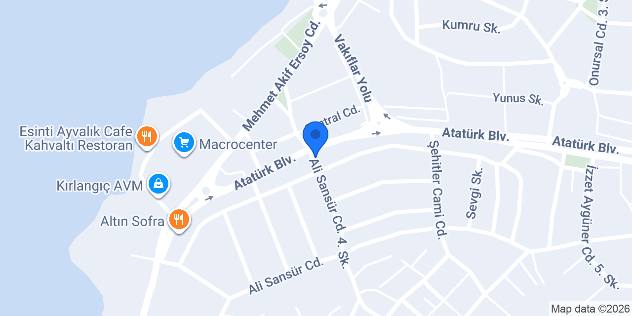 CADDE FIRIN PASTANE konumu