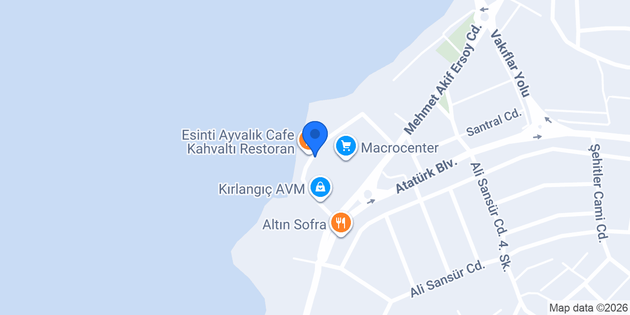 Bolulu Hasan Usta Ayvalık konumu