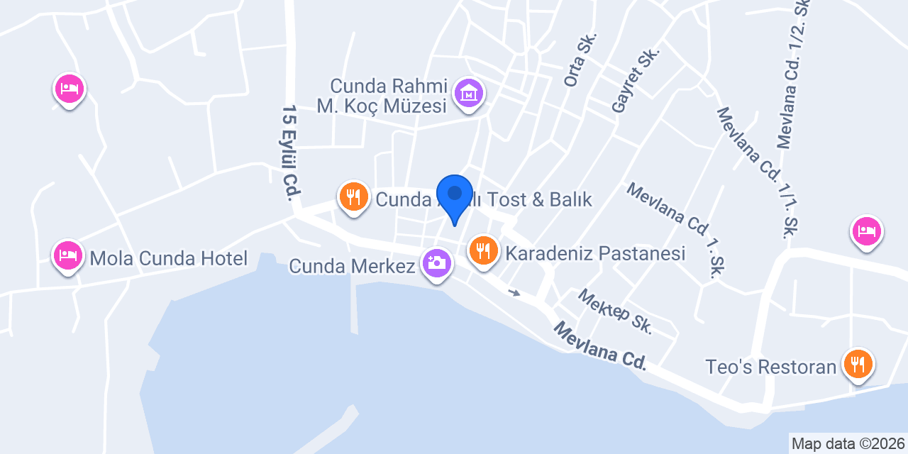 Cunda Luna konumu