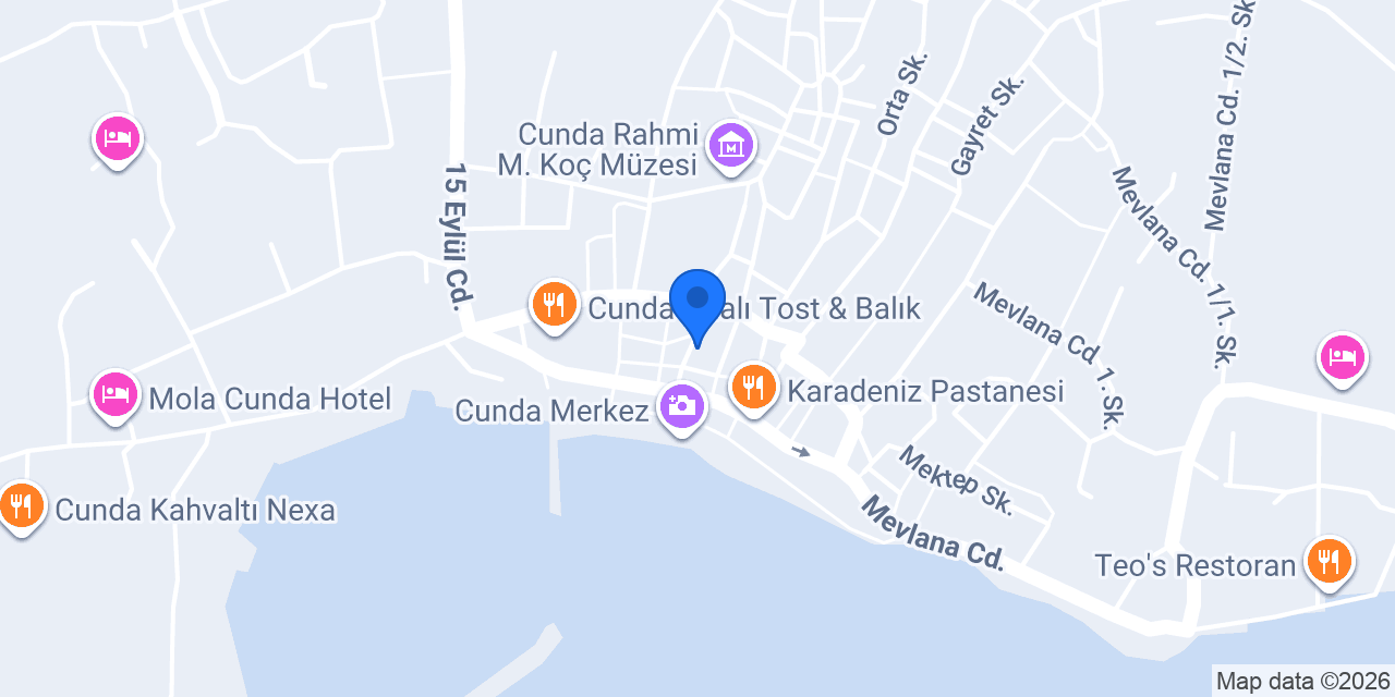 Cunda Laterna konumu