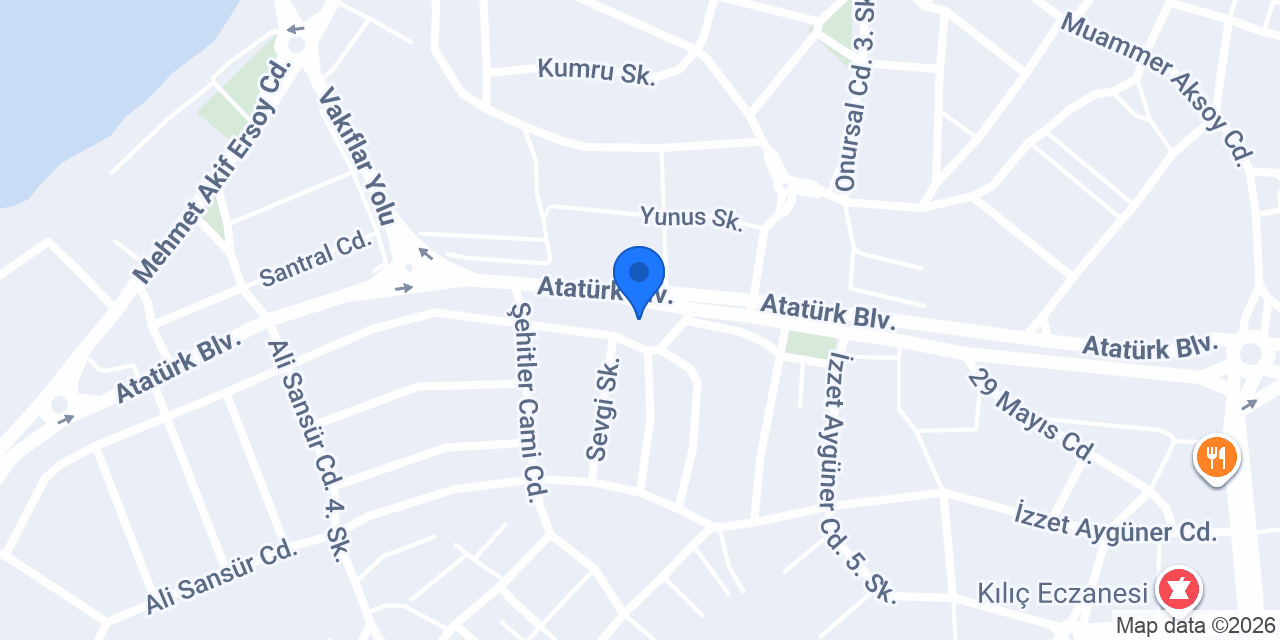 Sadri Aile Pansiyonu. konumu
