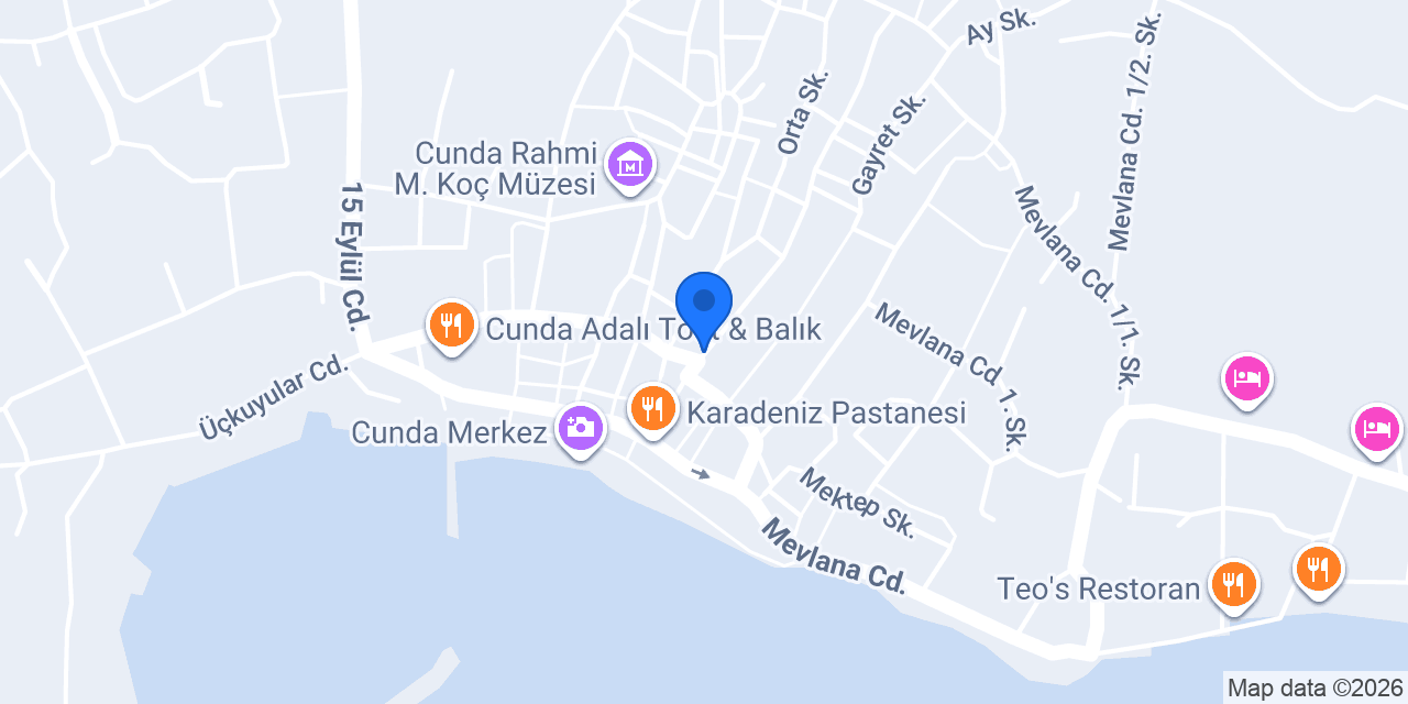 Ceviz Altı Cunda konumu