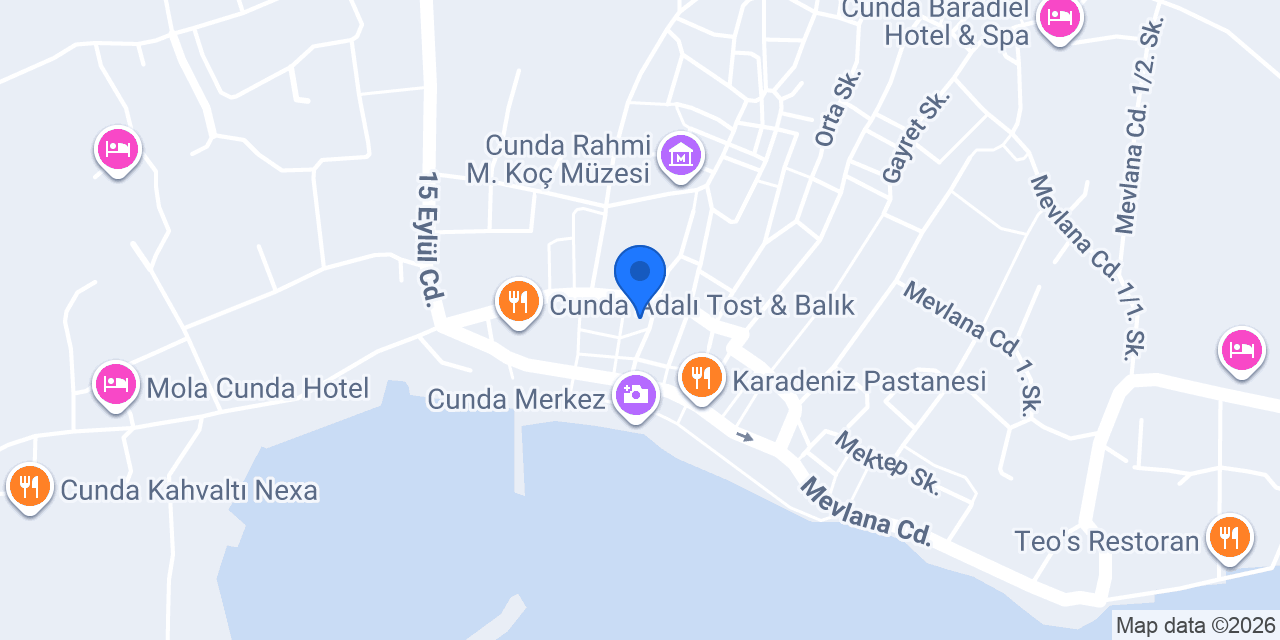 MERCANAY BUTİK OTEL konumu