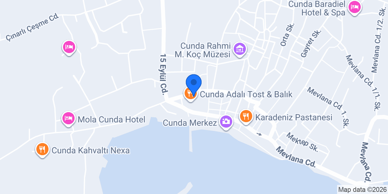 Dilmence Cam Sanatı konumu