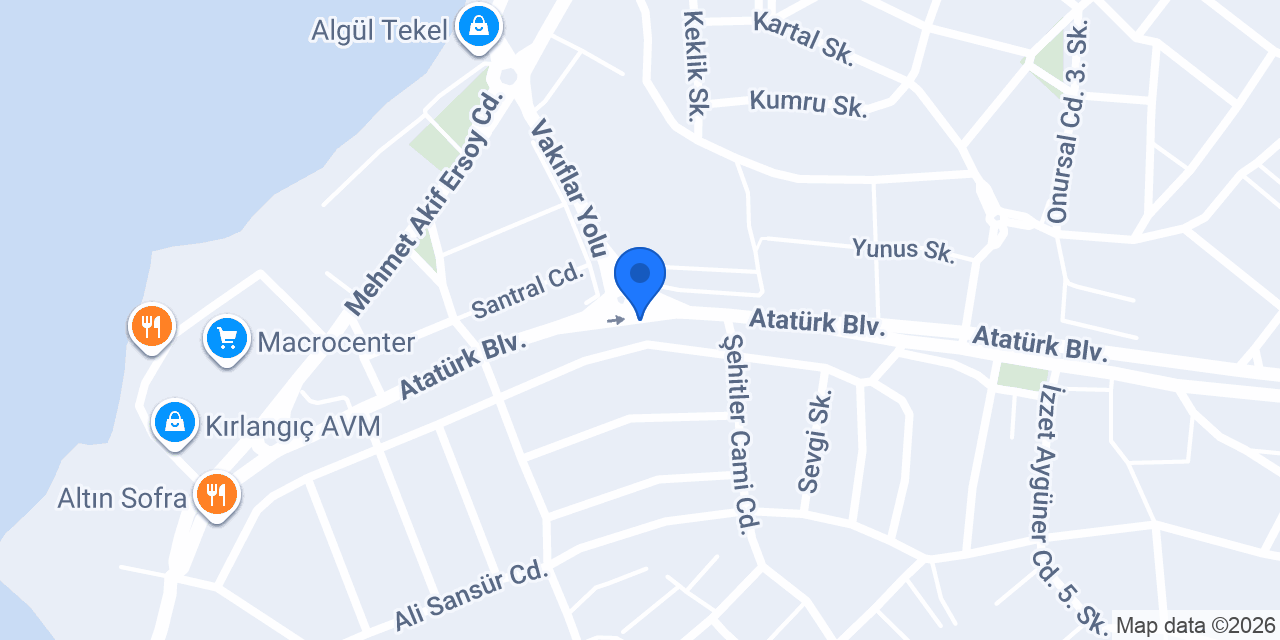 Kozak Emlak Ayvalık konumu