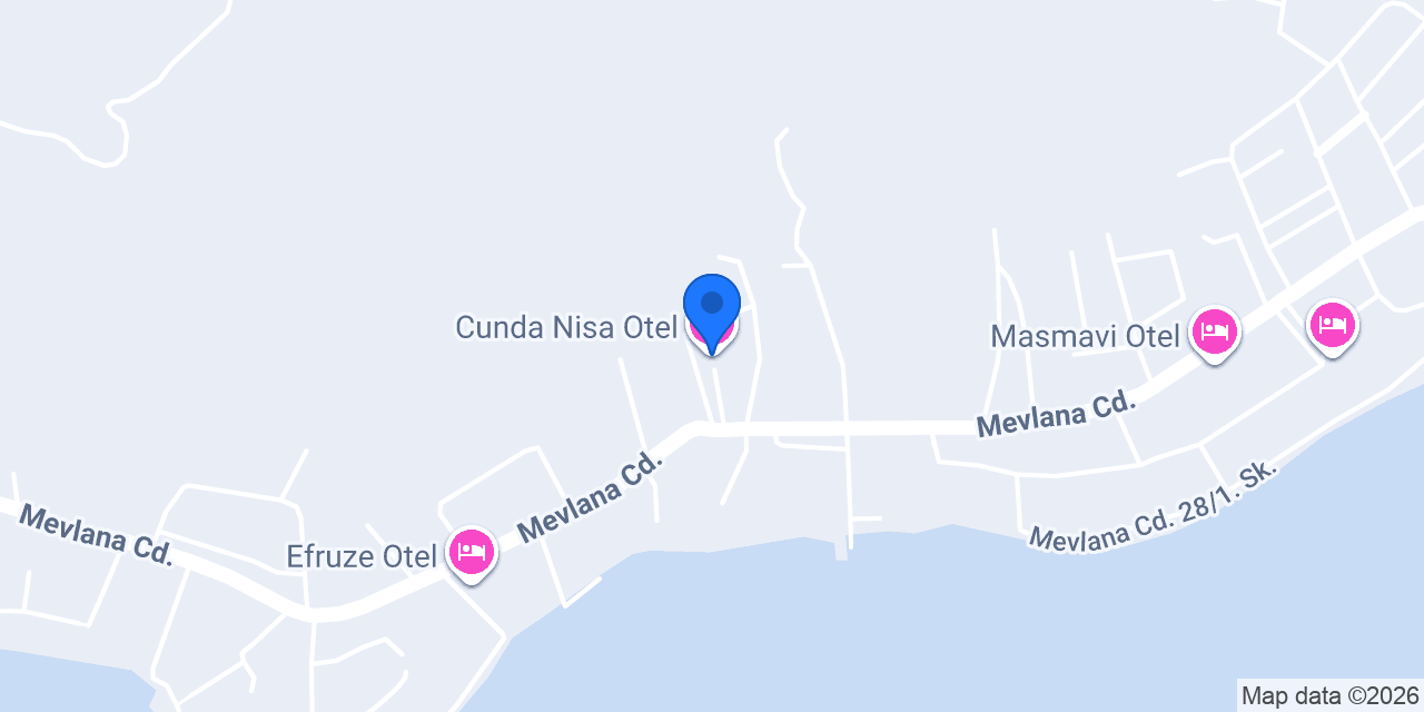 Cunda Nisa Otel konumu