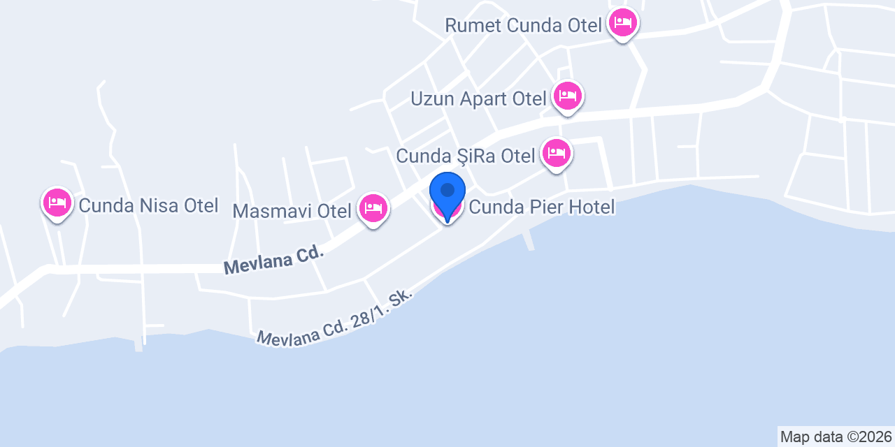 Güzelyali Otel konumu