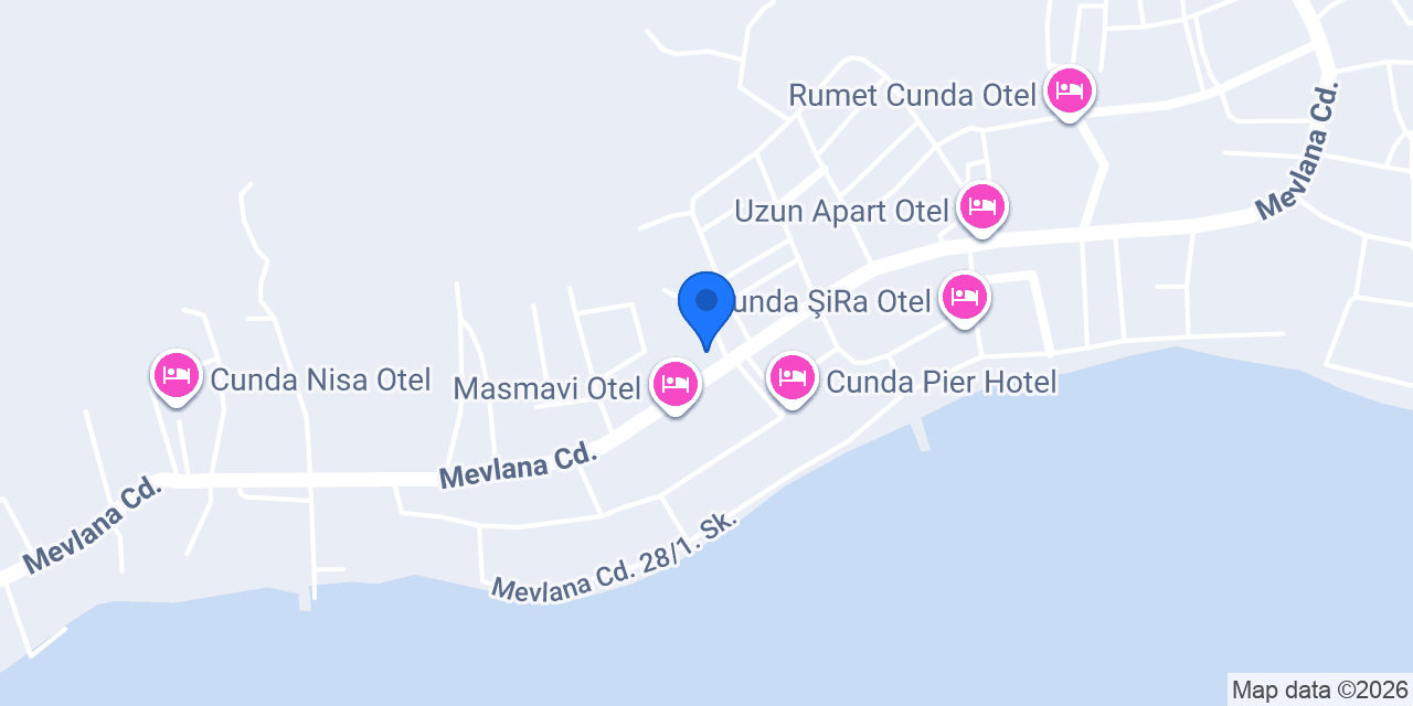 Rodop Butik Pansiyon konumu