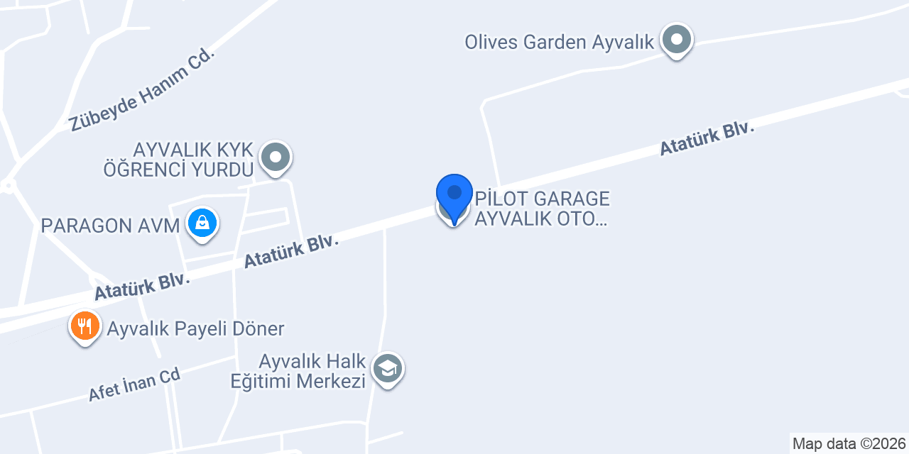 Sancak Emlak Ayvalık konumu