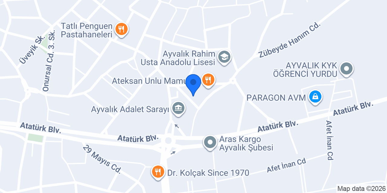 Ata Turizm Danışmanlık konumu