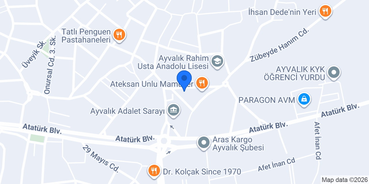 RE/MAX Liman Ayvalık konumu