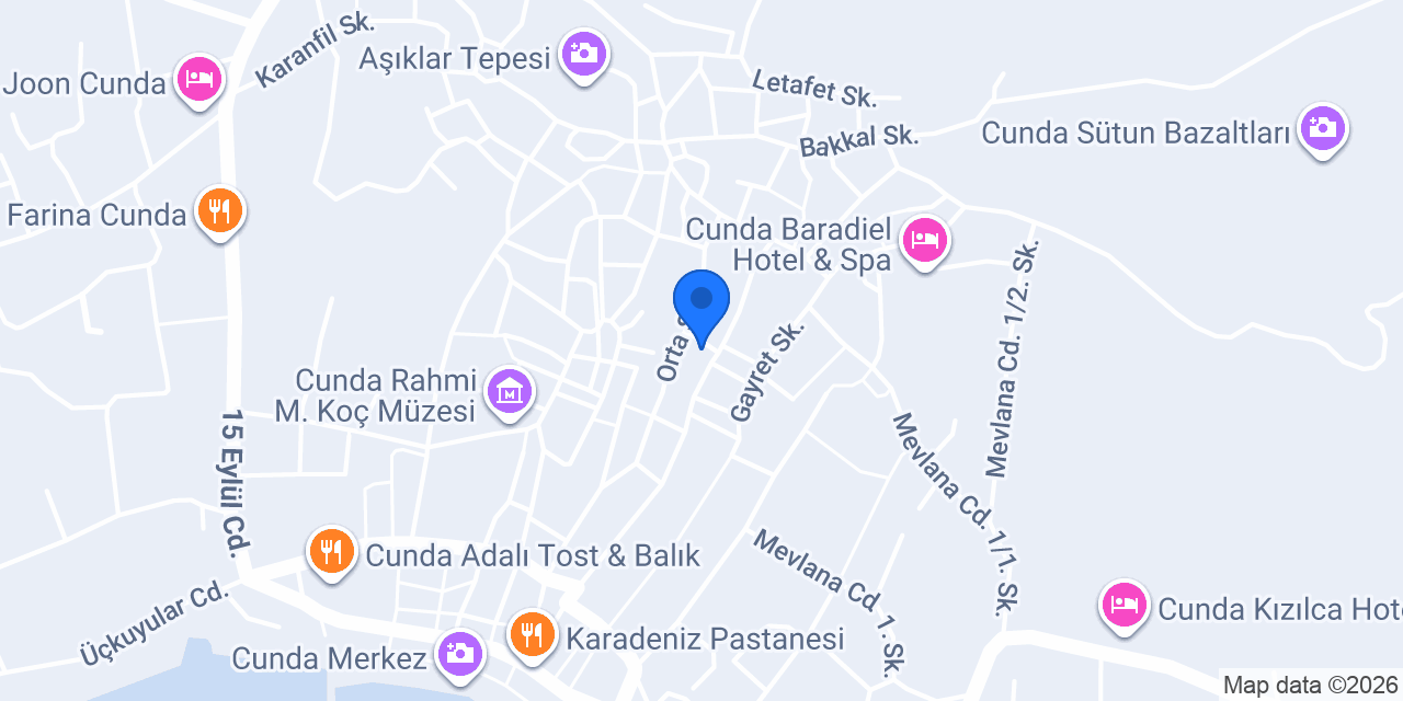 Panjur 1852 konumu