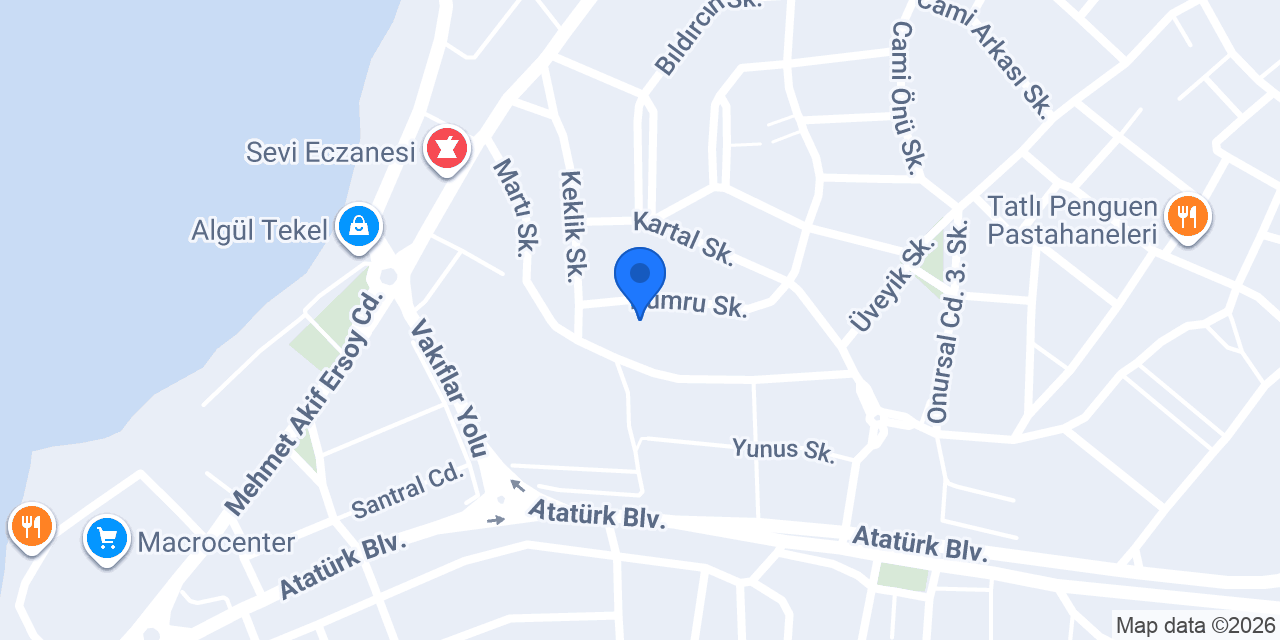 İDA VETERİNER KLNİĞİ konumu
